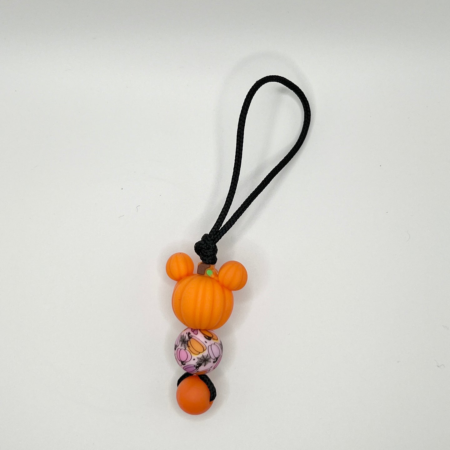 Mouse Pumpkin Zipper Charm